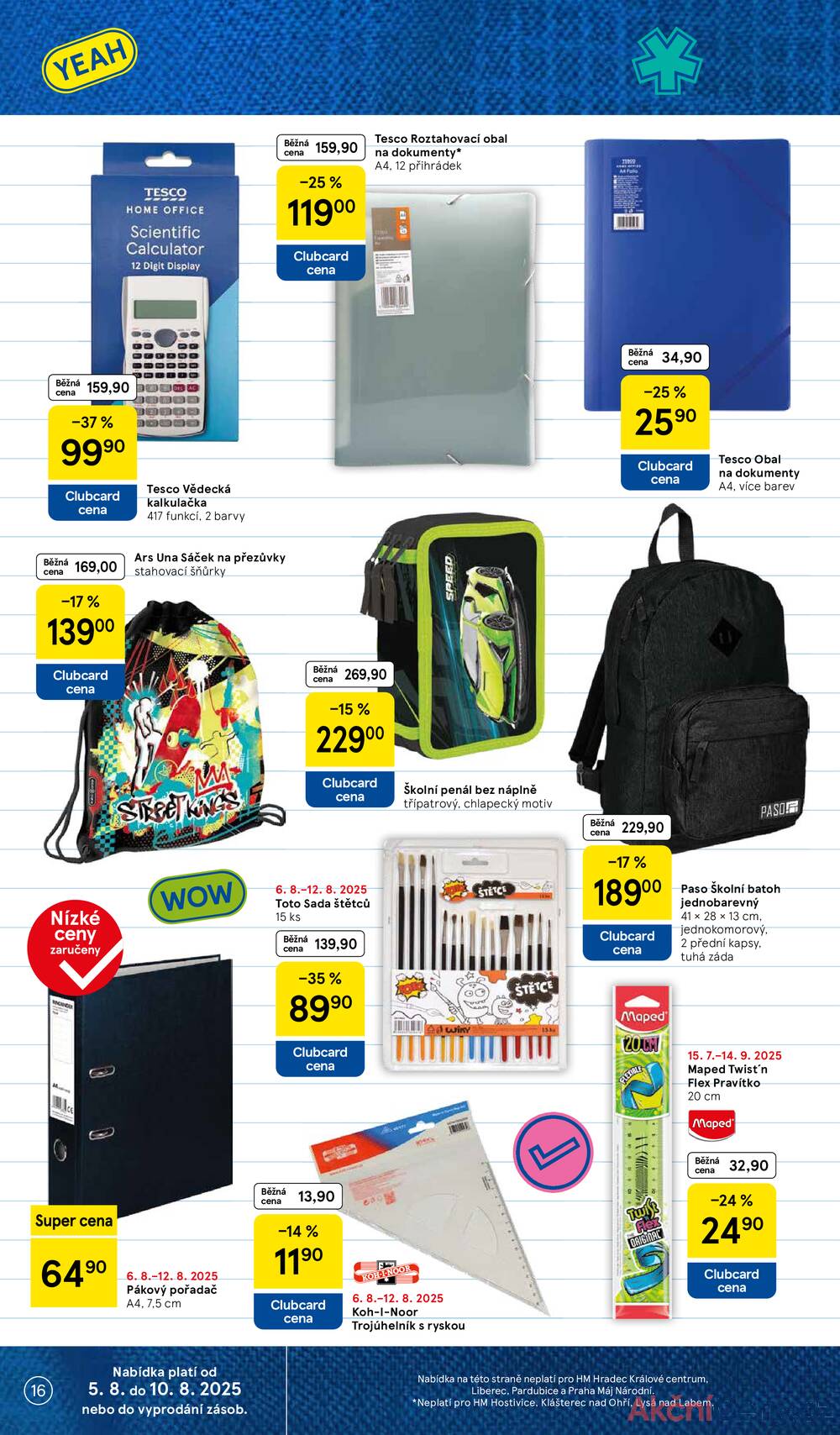 Leták Tesco - Tesco malé hypermarkety od 6.8. do 12.8.2025 - strana 16