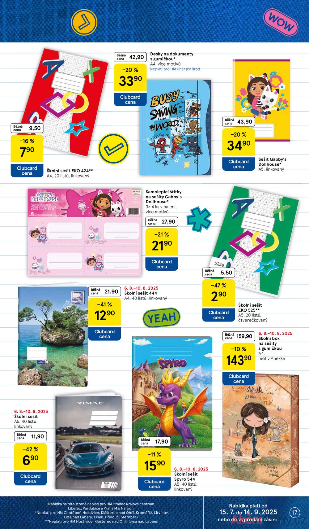 Leták Tesco - Tesco malé hypermarkety od 6.8. do 12.8.2025 - strana 17
