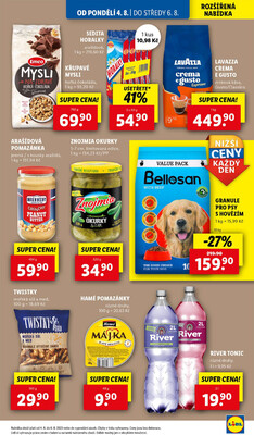 Lidl od 4.8. do 6.8.2025