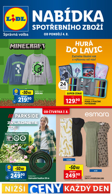 leták Lidl