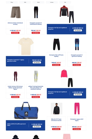 leták Intersport