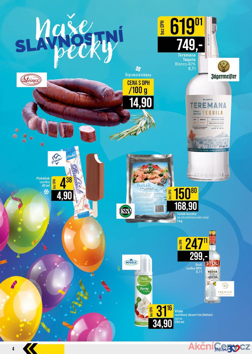 Leták JIP - JIP Cash & Carry České Budějovice, Most, Náchod, Polička, Sušice a Svoboda nad Úpou od 6.8. do 12.8.2025 - strana 4