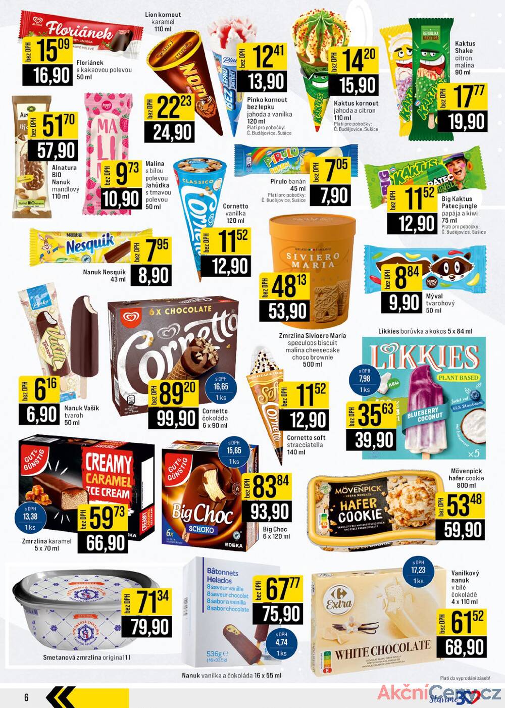 Leták JIP - JIP Cash & Carry České Budějovice, Most, Náchod, Polička, Sušice a Svoboda nad Úpou od 6.8. do 12.8.2025 - strana 6 Leták JIP - JIP Cash & Carry České Budějovice, Most, Náchod, Polička, Sušice a Svoboda nad Úpou od 6.8. do 12.8.2025 - strana 6