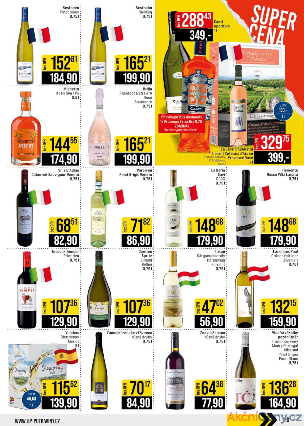 Leták JIP - JIP Cash & Carry České Budějovice, Most, Náchod, Polička, Sušice a Svoboda nad Úpou od 6.8. do 12.8.2025 - strana 19