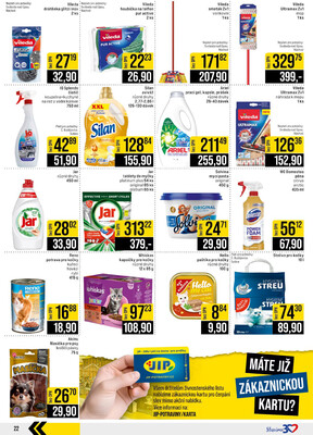 JIP Cash & Carry České Budějovice, Most, Náchod, Polička, Sušice a Svoboda nad Úpou od 6.8. do 12.8.2025