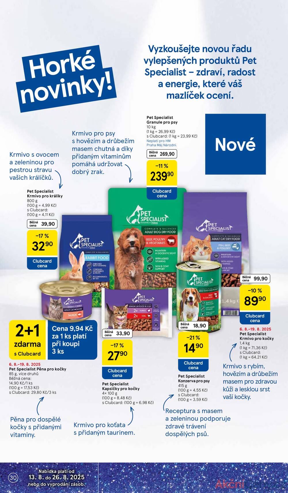 Leták Tesco - Tesco malé hypermarkety od 13.8. do 19.8.2025 - strana 30 Leták Tesco - Tesco malé hypermarkety od 13.8. do 19.8.2025 - strana 30