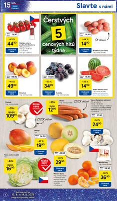 Tesco malé hypermarkety od 13.8. do 19.8.2025