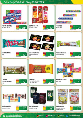 Tamda Foods od 13.8. do 19.8.2025