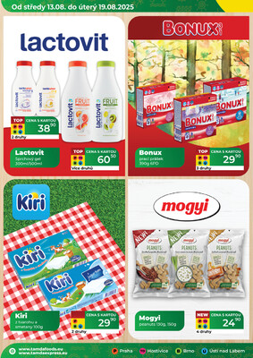 Tamda Foods od 13.8. do 19.8.2025