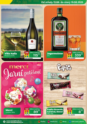 Tamda Foods od 13.8. do 19.8.2025