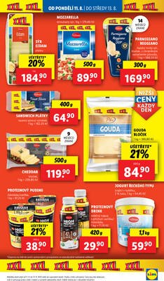 Lidl od 11.8. do 13.8.2025