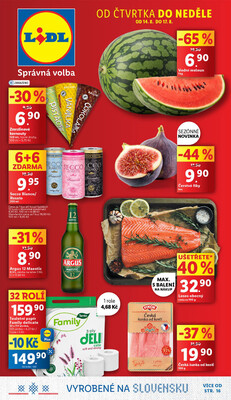 leták Lidl