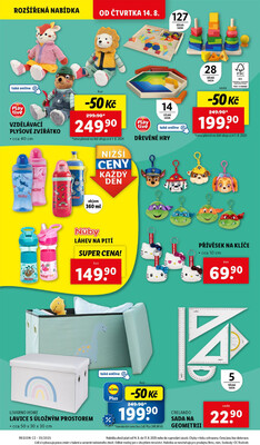 Lidl Čtvrtek od 14.8. do 17.8.2025