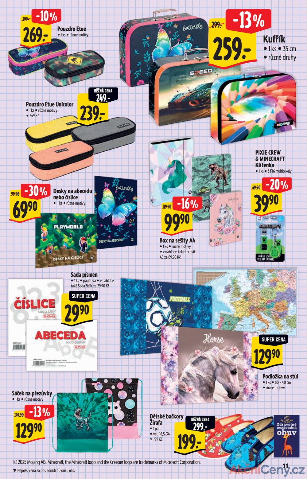 Leták Albert - Albert  Hypermarket katalog škola od 13.8. do 9.9.2025 - strana 11