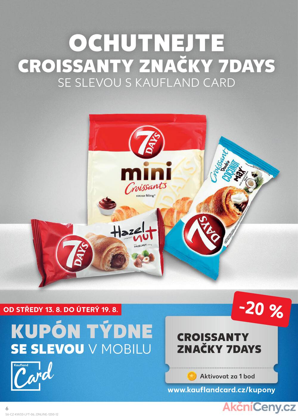 Leták Kaufland - Kaufland 13.8. - 19.8. - Kaufland - Tábor - strana 6