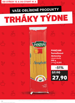 Kaufland 13.8. - 19.8. - Kaufland - Tábor