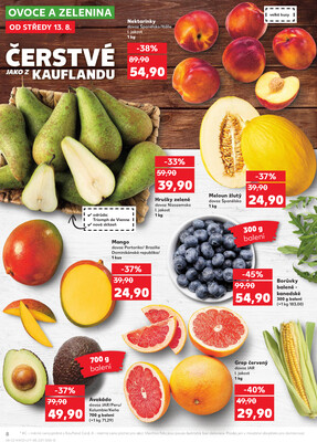 Kaufland 13.8. - 19.8. - Kaufland - Jablonec nad Nisou (U Kostela)