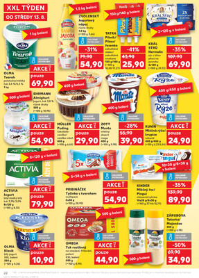 Kaufland 13.8. - 19.8. - Kaufland - Příbram