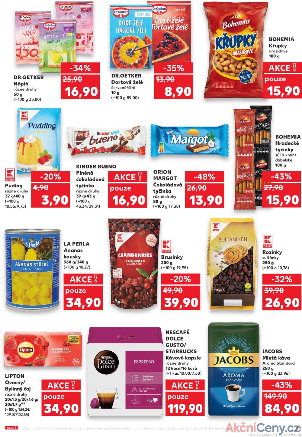 Leták Kaufland - Kaufland 13.8. - 19.8. - Kaufland - Zlín ( OC Čepkov) - strana 33