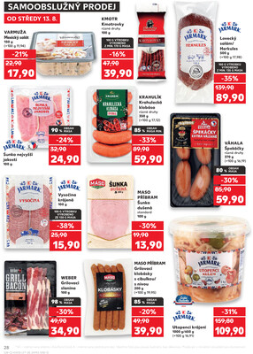 Kaufland 13.8. - 19.8. - Kaufland - Zlín ( OC Čepkov)