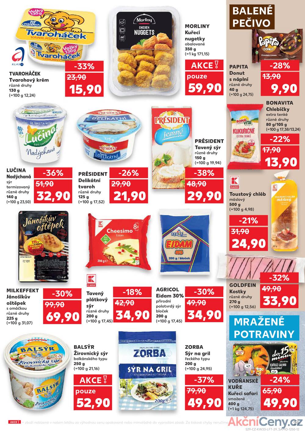 Leták Kaufland - Kaufland 13.8. - 19.8. - Kaufland - Hodonín (Konečná) - strana 29