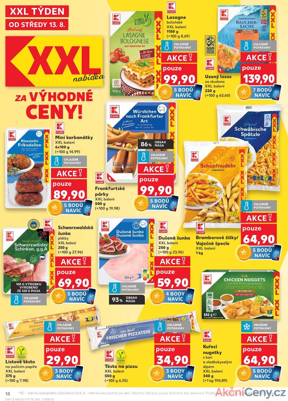 Leták Kaufland - Kaufland 13.8. - 19.8. - Kaufland - Ostrava - Zábřeh - strana 18