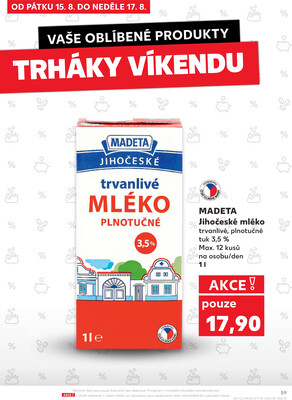 Kaufland 13.8. - 19.8. - Kaufland - Ostrava - Zábřeh
