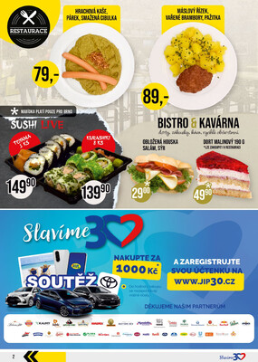 JIP Cash & Carry Brno, Praha, Ostrava od 13.8. do 19.8.2025