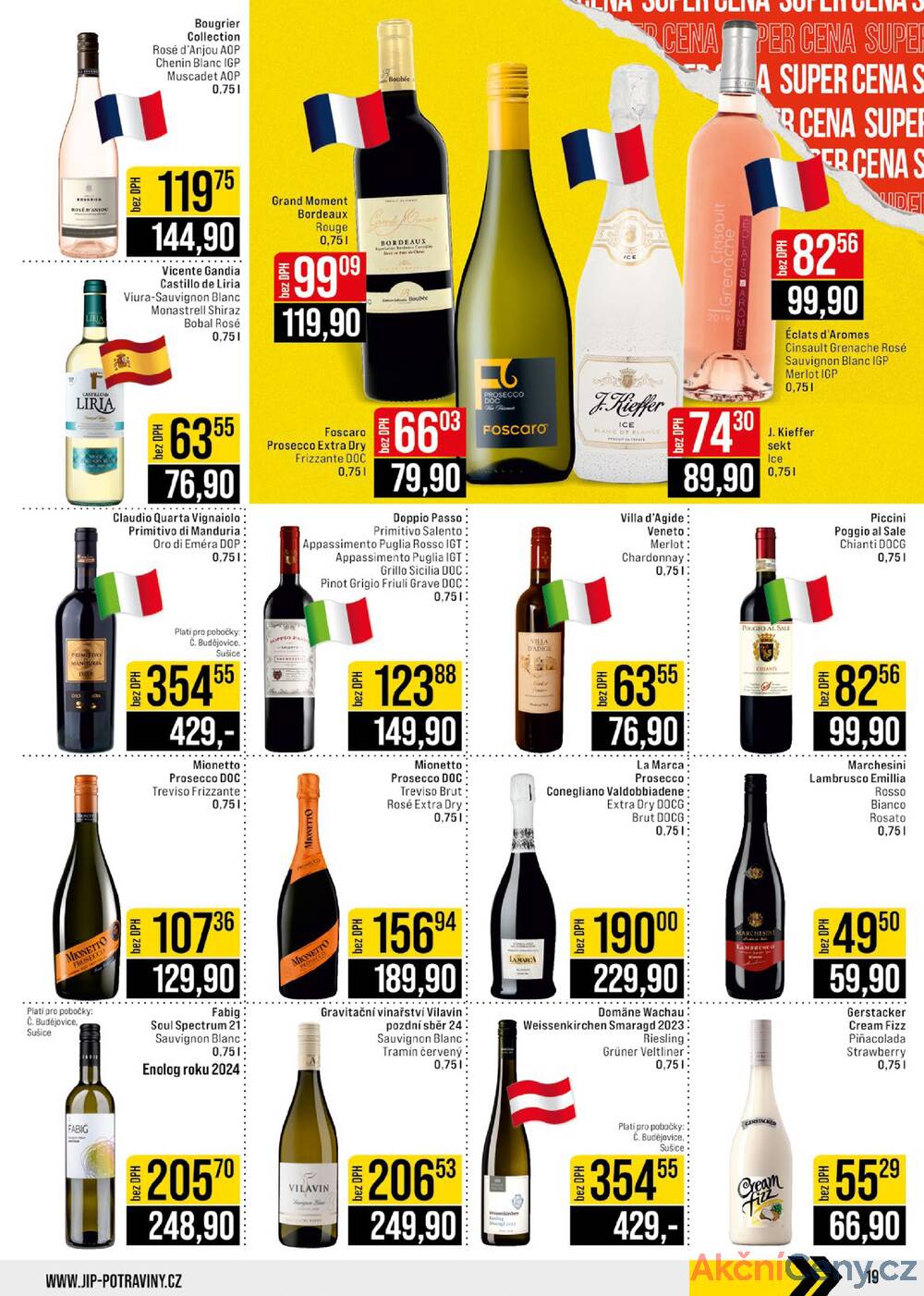 Leták JIP - JIP Cash & Carry České Budějovice, Most, Náchod, Polička, Sušice a Svoboda nad Úpou od 13.8. do 19.8.2025 - strana 19