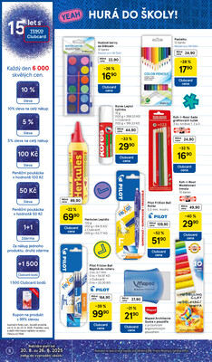 Tesco supermarkety od 20.8. do 26.8.2025