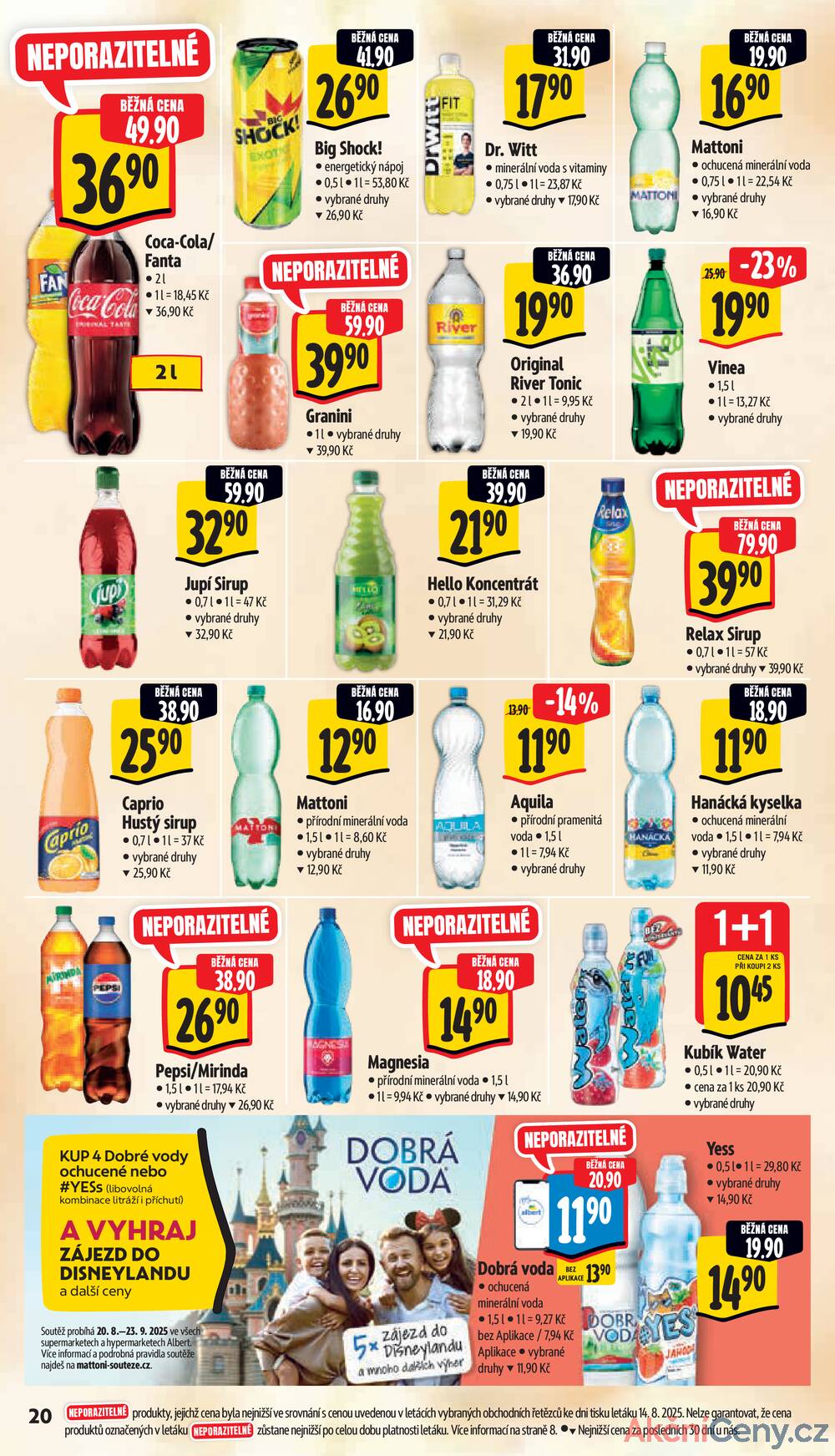 Leták Albert - Albert Supermarket od 20.8. do 26.8.2025 - strana 23 Leták Albert - Albert Supermarket od 20.8. do 26.8.2025 - strana 23