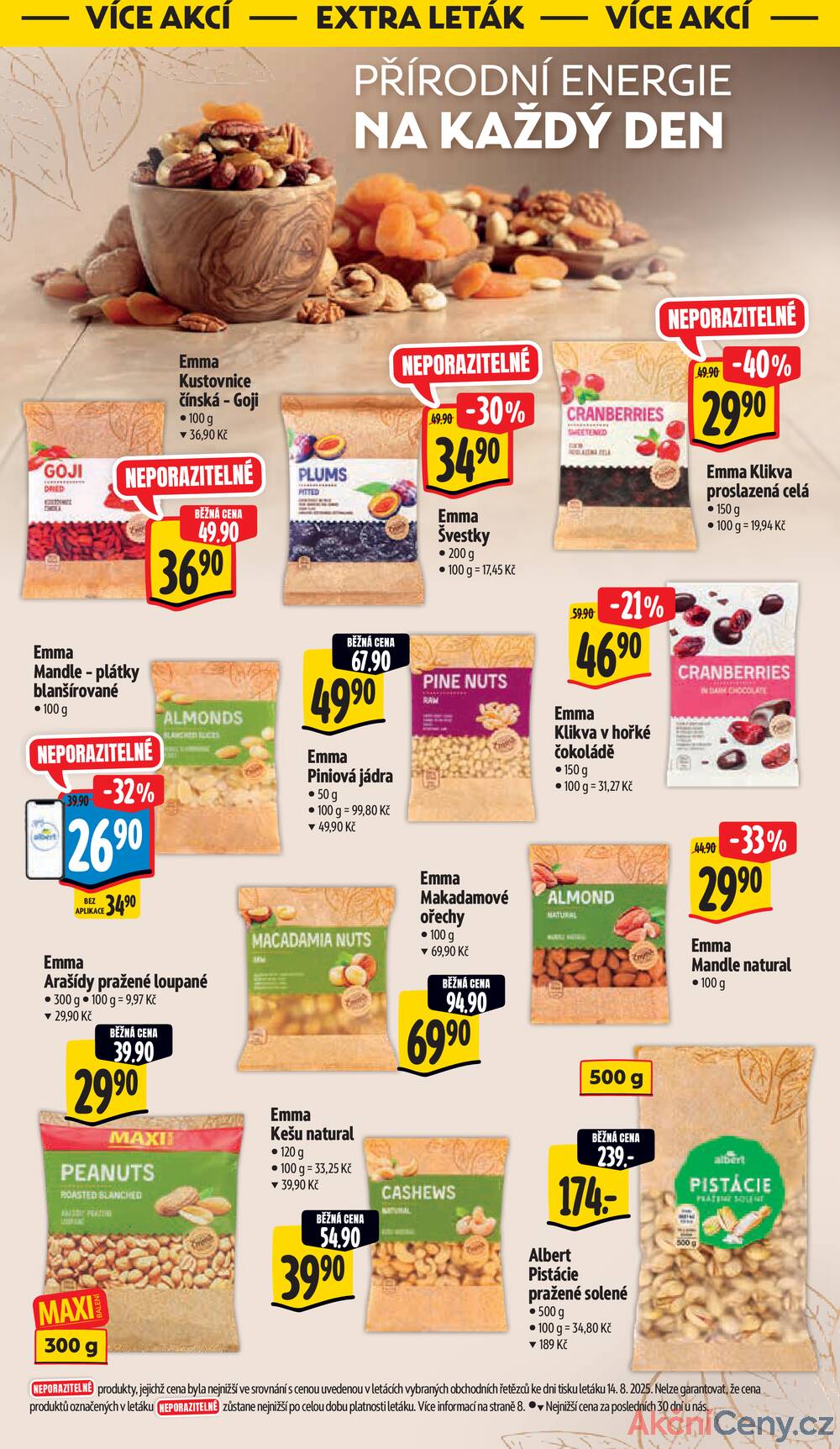 Leták Albert - Albert Supermarket od 20.8. do 26.8.2025 - strana 33 Leták Albert - Albert Supermarket od 20.8. do 26.8.2025 - strana 33