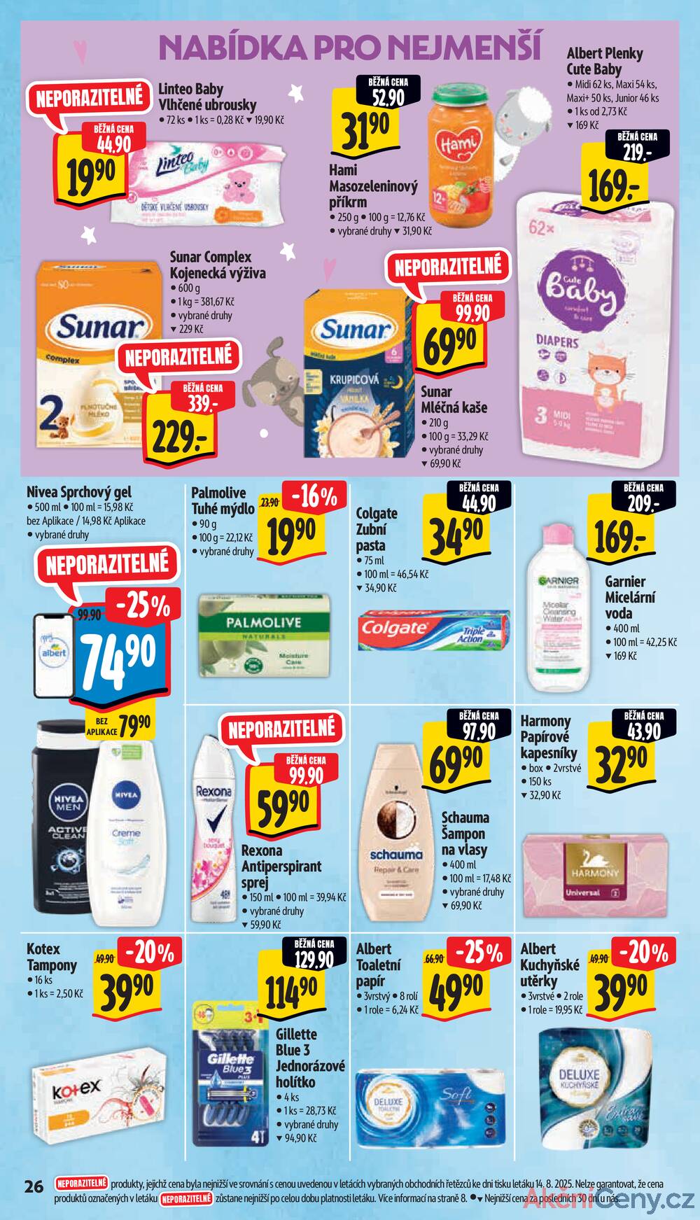 Leták Albert - Albert Supermarket Jihomoravský od 20.8. do 26.8.2025 - strana 34