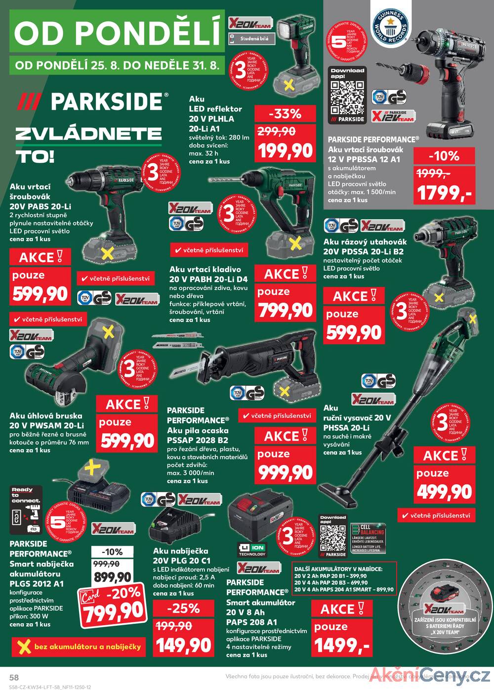 Leták Kaufland - Kaufland 20.8. - 26.8. - Kaufland - Děčín - strana 58
