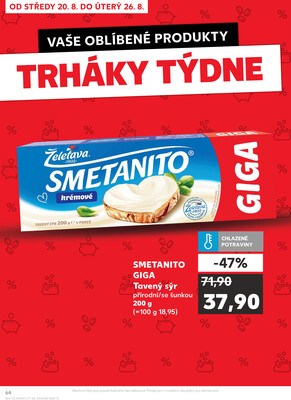 Kaufland 20.8. - 26.8. - Kaufland - Děčín