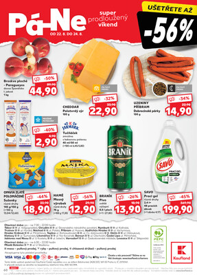 Kaufland 20.8. - 26.8. - Kaufland - Tábor