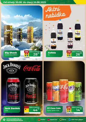 Tamda Foods od 20.8. do 26.8.2025