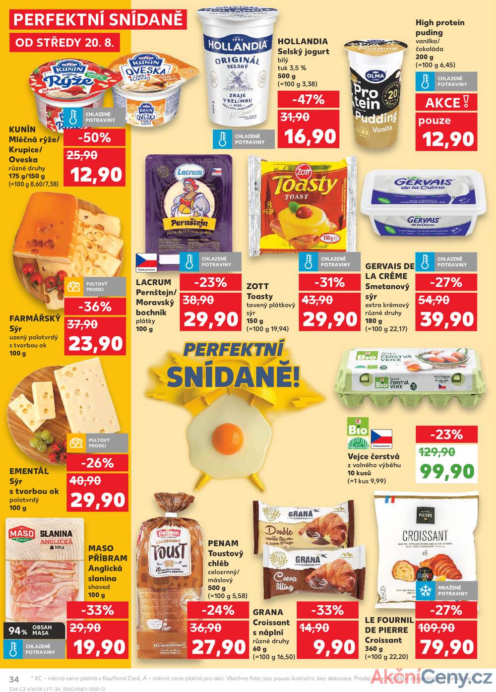 Leták Kaufland - Kaufland 20.8. - 26.8. - Kaufland - Pardubice (S. K. Neumanna) - strana 34