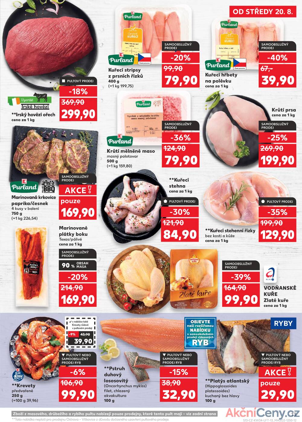 Leták Kaufland - Kaufland 20.8. - 26.8. - Kaufland - Rakovník (ul. Luženská) - strana 13