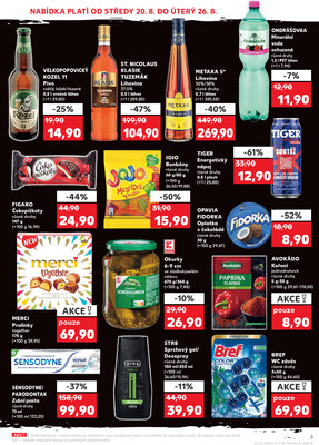 Kaufland 20.8. - 26.8. - Kaufland - Rakovník (ul. Luženská)