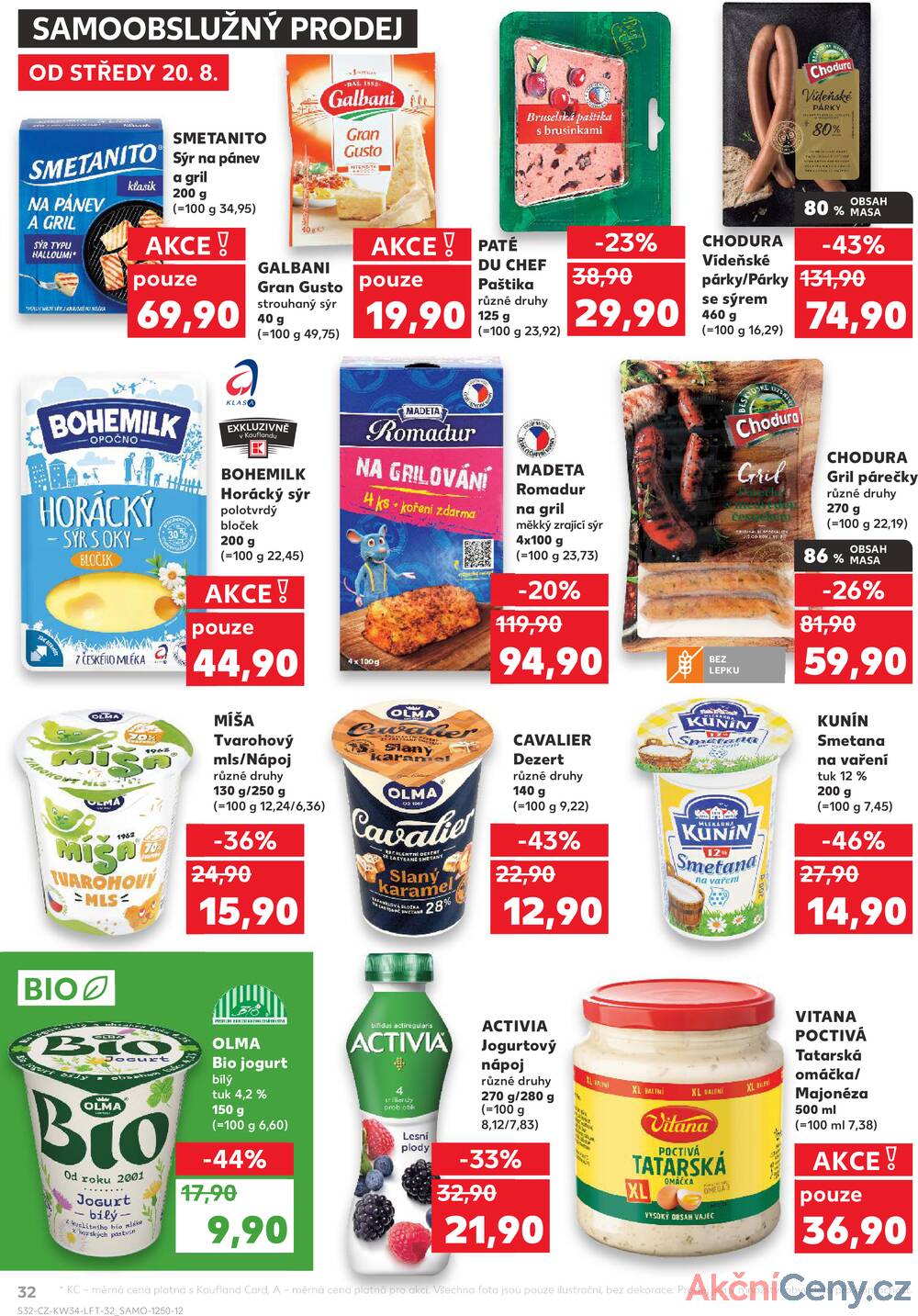 Leták Kaufland - Kaufland 20.8. - 26.8. - Kaufland - Jeseník 1 - strana 32