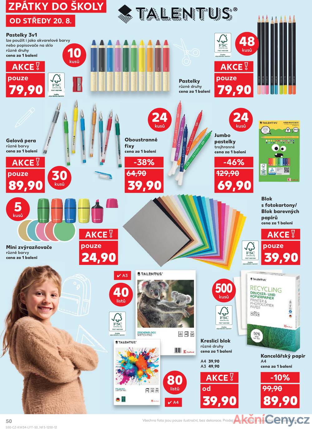 Leták Kaufland - Kaufland 20.8. - 26.8. - Kaufland - Jeseník 1 - strana 50