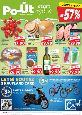 Kaufland 20.8. - 26.8. - Kaufland - Jeseník 1