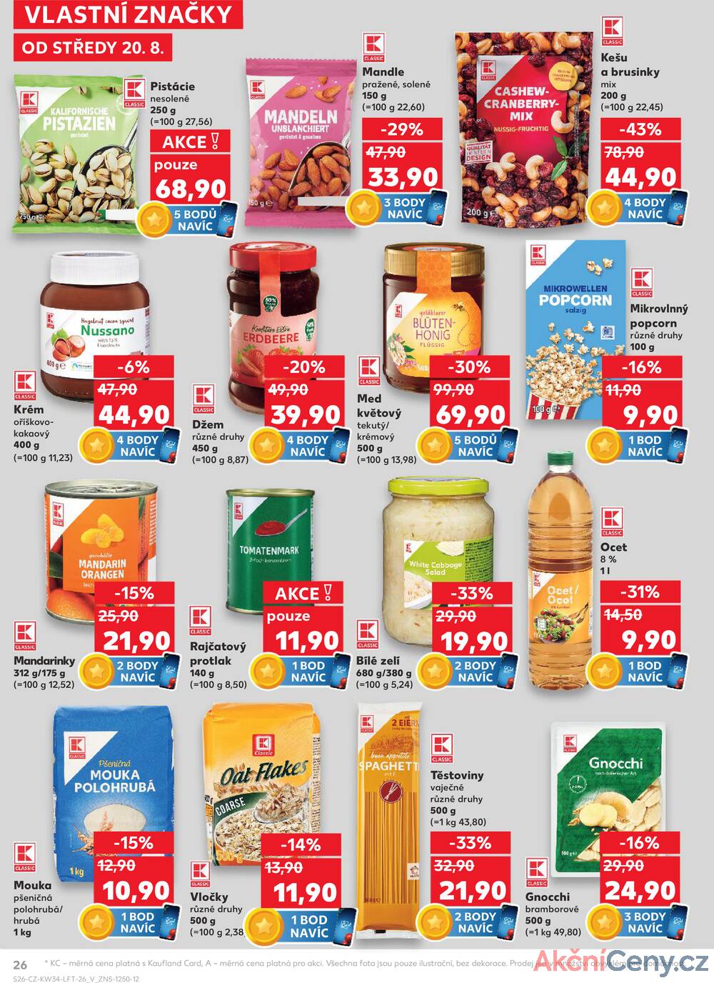 Leták Kaufland - Kaufland 20.8. - 26.8. - Kaufland - Nový Jičín - strana 26