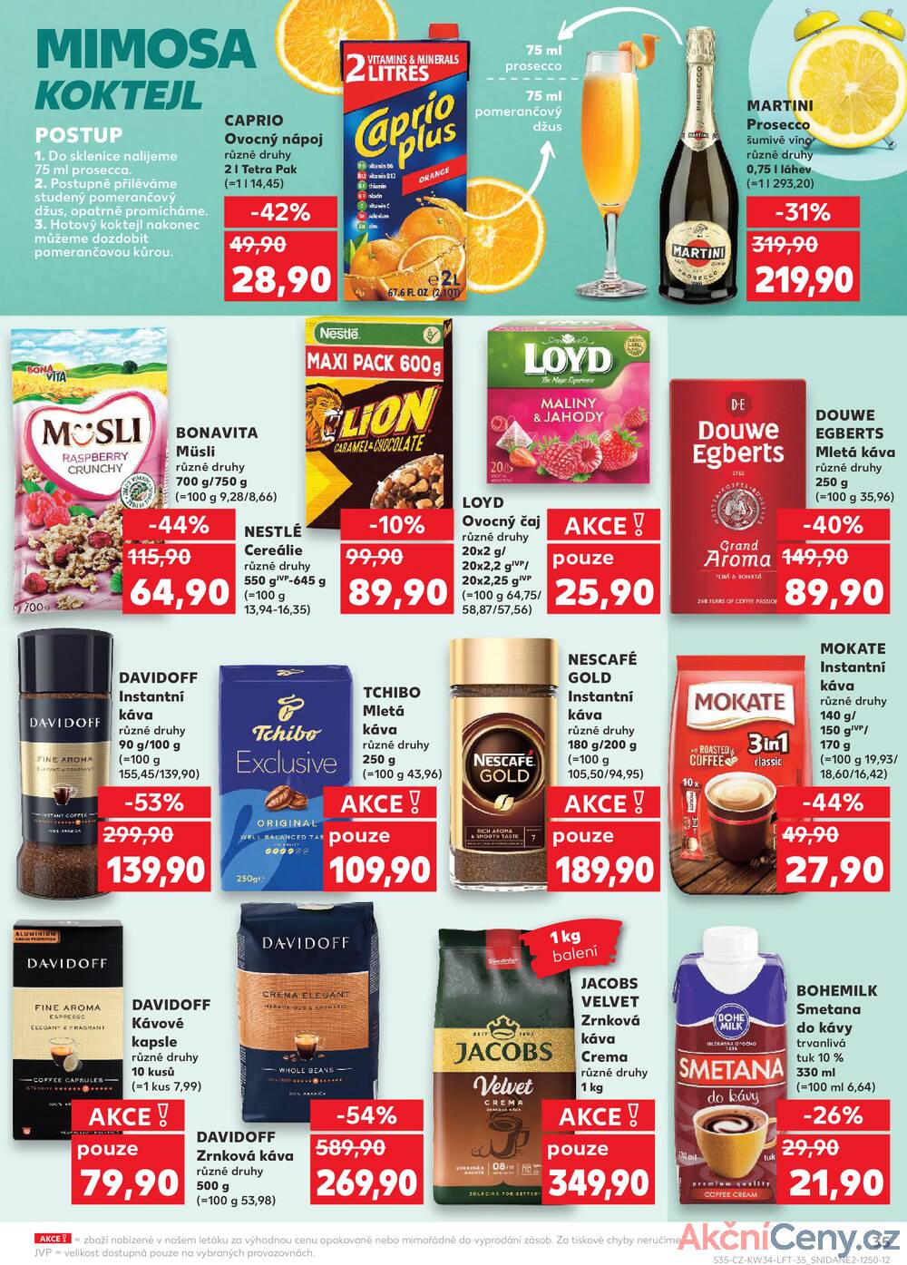 Leták Kaufland - Kaufland 20.8. - 26.8. - Kaufland - Kuřim - strana 35