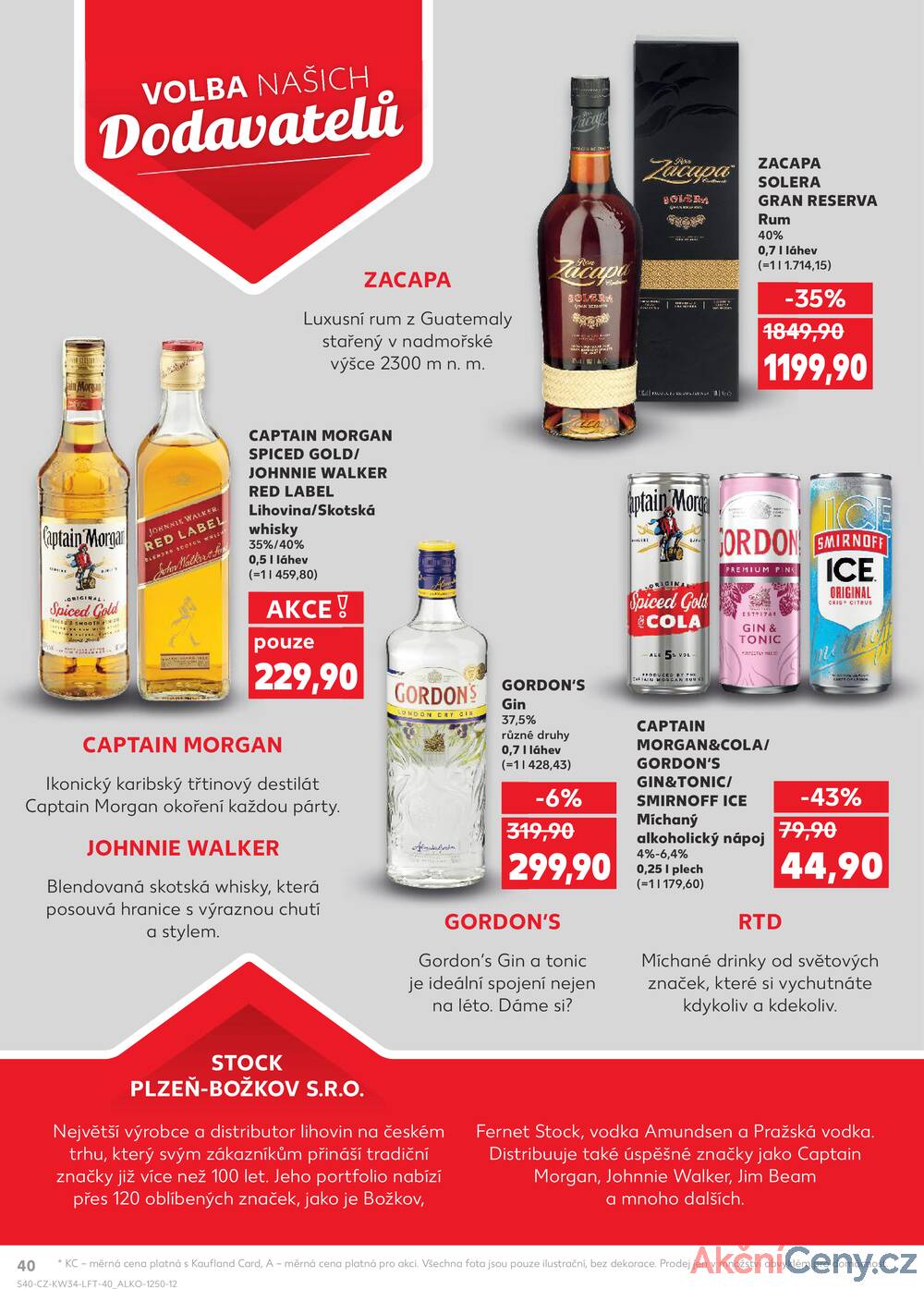 Leták Kaufland - Kaufland 20.8. - 26.8. - Kaufland - Kuřim - strana 40