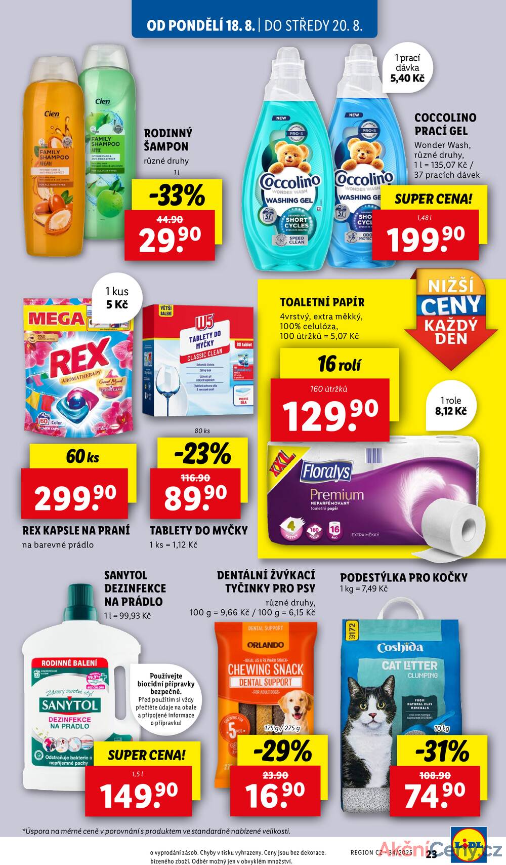 Leták Lidl - Lidl od 18.8. do 20.8.2025 - strana 34 Leták Lidl - Lidl od 18.8. do 20.8.2025 - strana 34