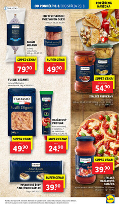 Lidl od 18.8. do 20.8.2025