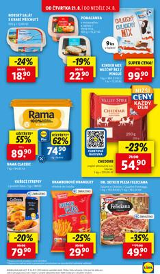 Lidl Čtvrtek od 21.8. do 24.8.2025