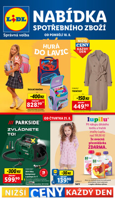 leták Lidl